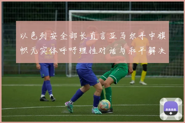 以色列安全部长直言亚马尔手中旗帜无实体呼吁理性对话与和平解决方案